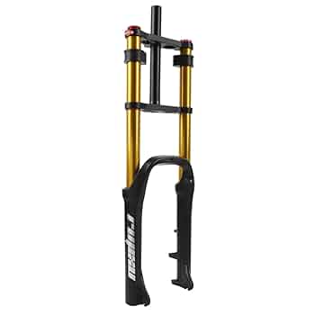 Amazon | エアサスペンションフォーク 26インチ ファットバイク